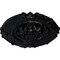 Ekena Millwork Southampton Ceiling Medallion, Hand-Painted Jet Black, 16 1/2"OD x 2 3/8"P CM16SOBLF - alternate 4